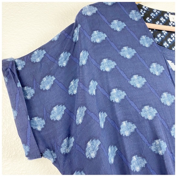 Velvet by Graham & Spencer Indian Challis Cady Jumpsuit in Multi Size Small - Picture 7 of 11